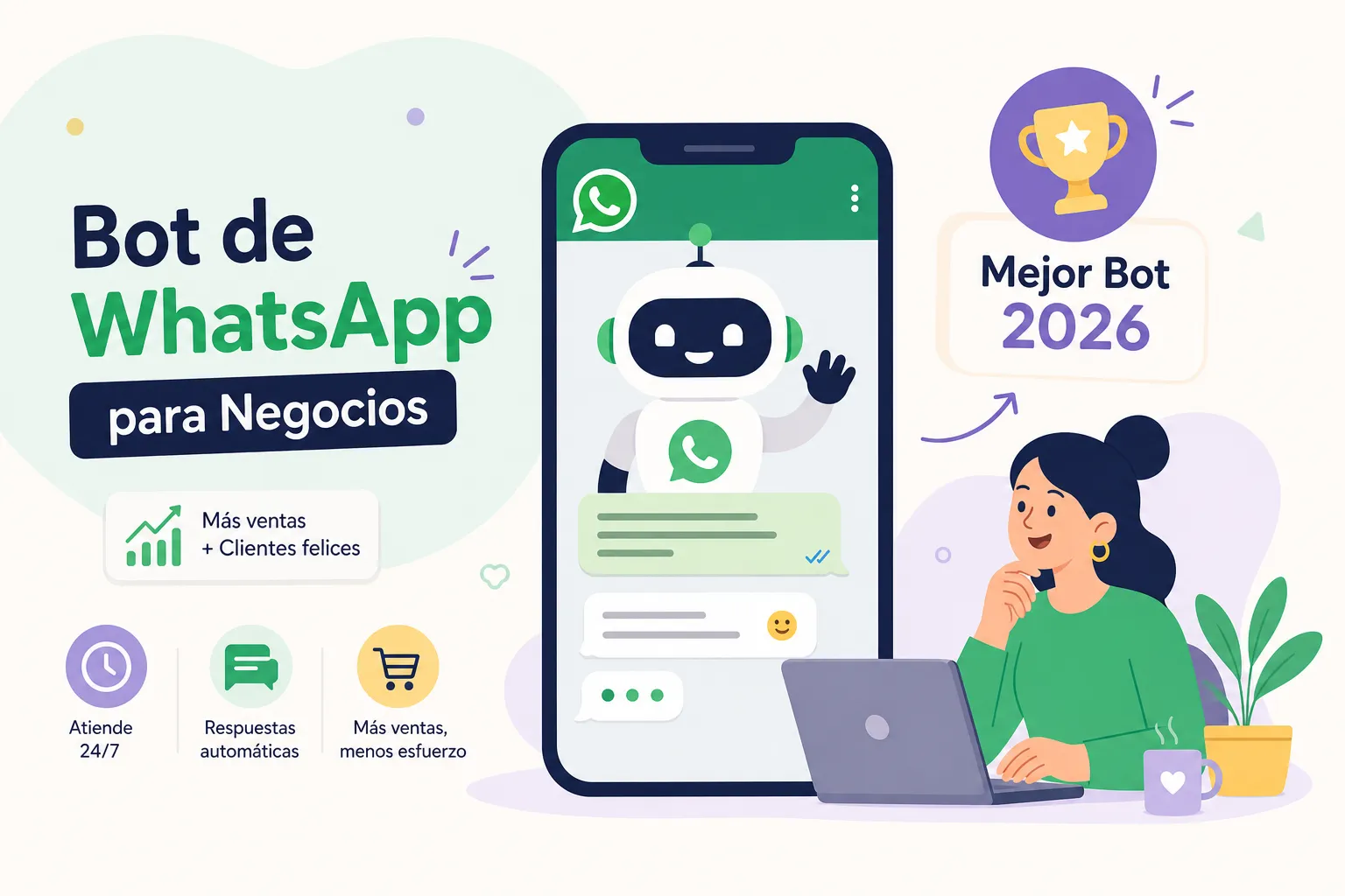 Bot de WhatsApp para Negocios: ¿Cuál Es el Mejor en 2026?