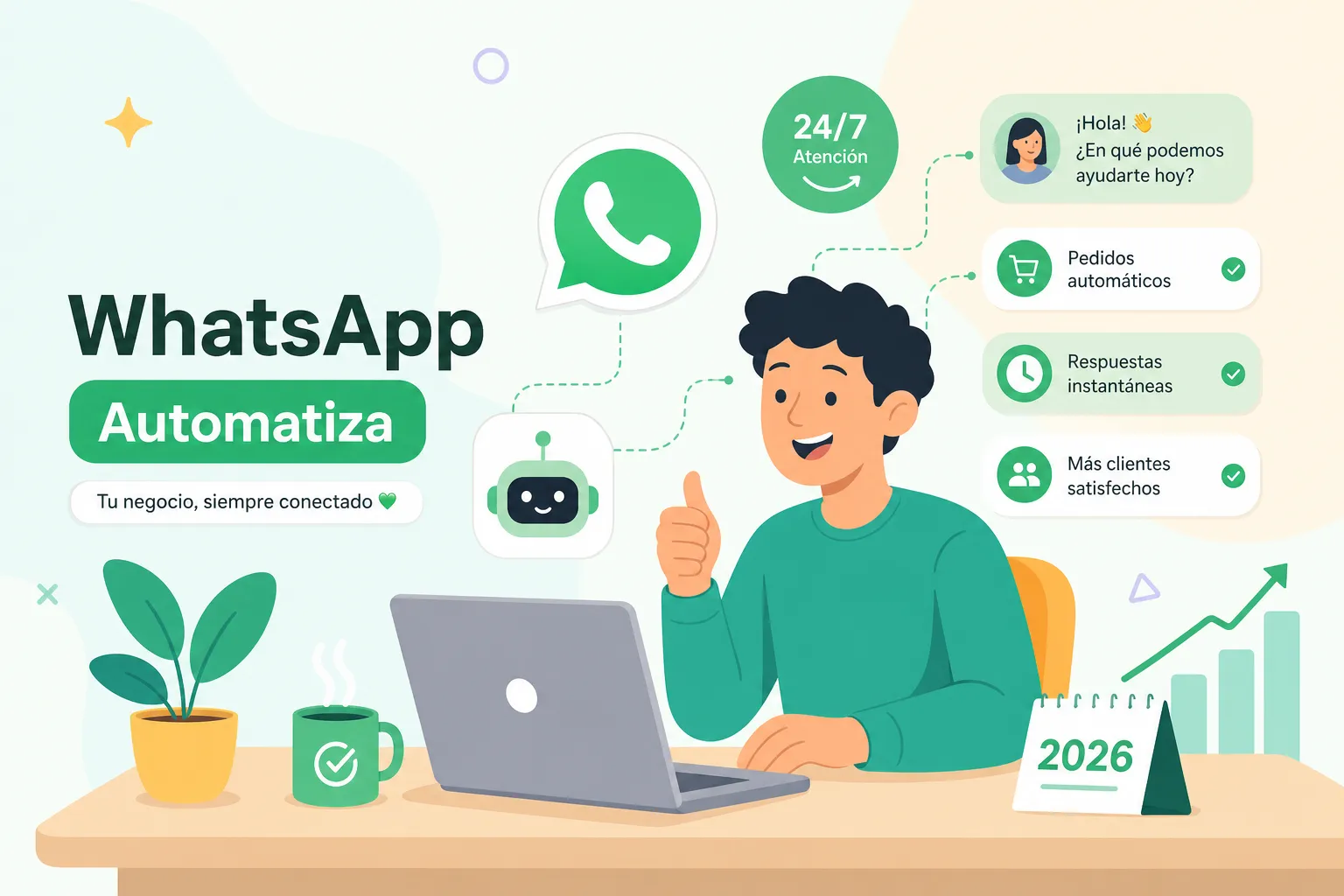Cómo Automatizar WhatsApp para tu Negocio en 2026