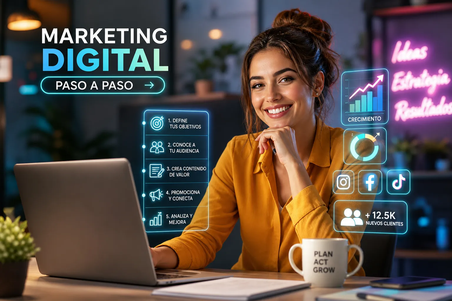 Cómo Iniciar tu Estrategia de Marketing Digital Paso a Paso