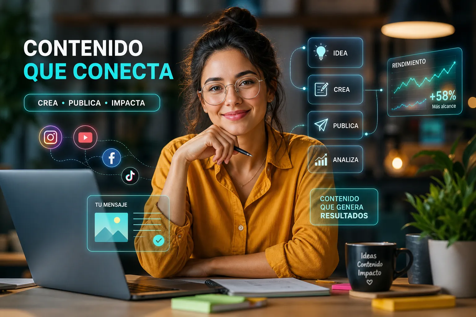 Guía para crear contenido efectivo en canales digitales
