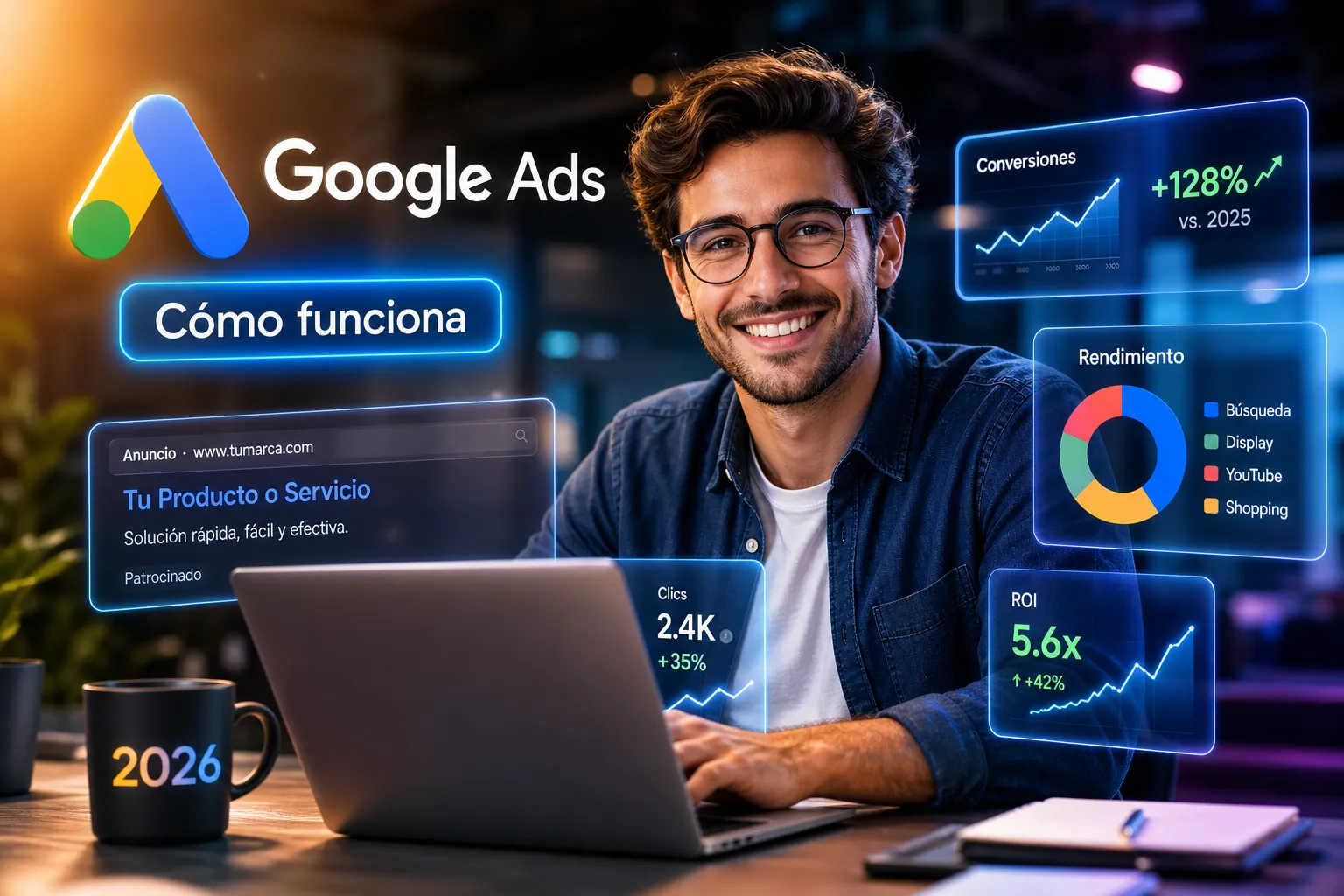 Qué es Google Ads y cómo funciona en 2026